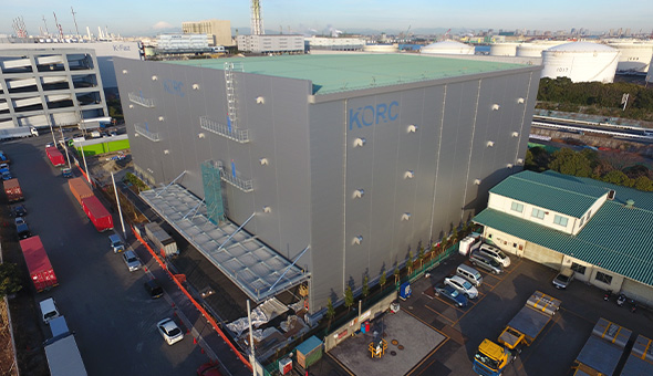 KORC東扇島計画新築工事